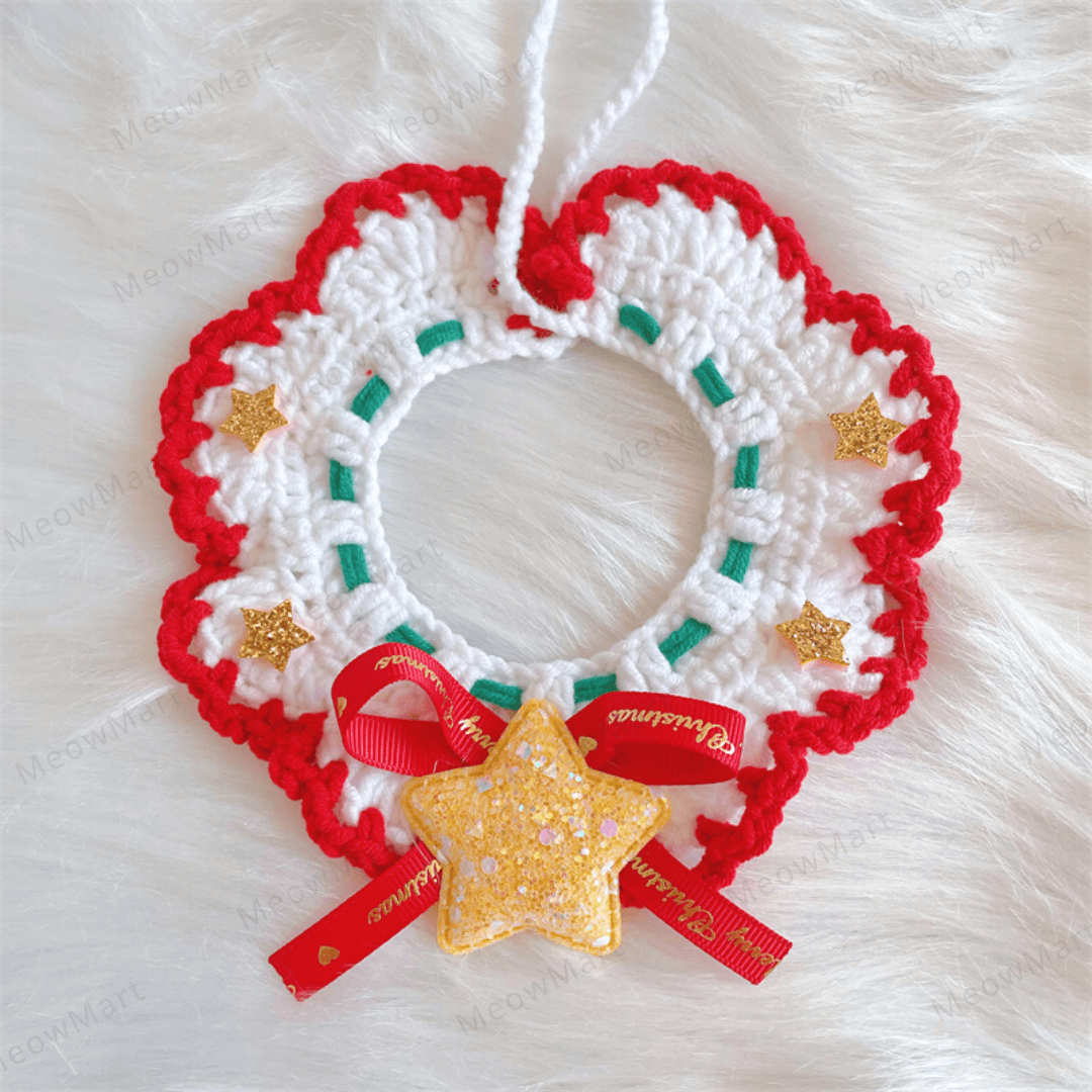 閃亮星星聖誕頸圈