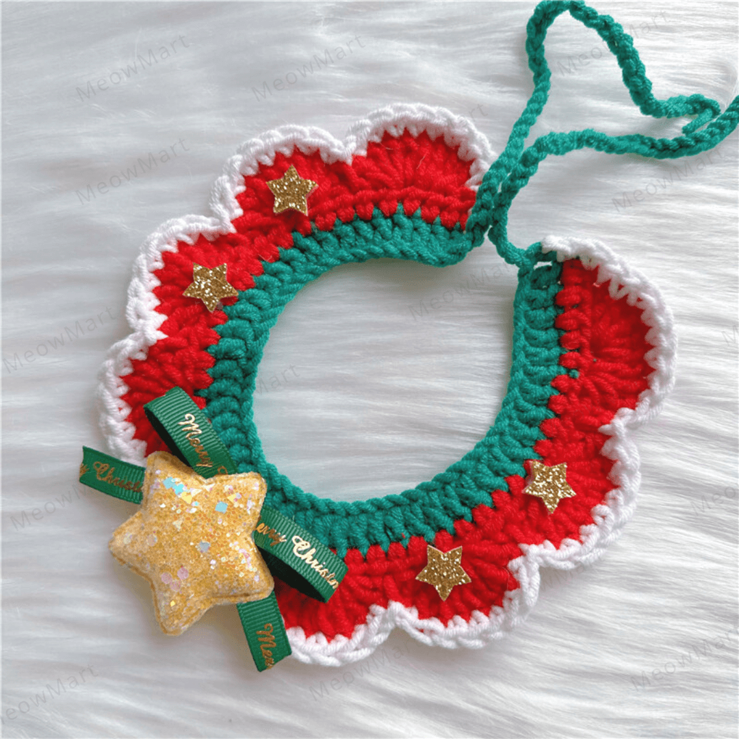 閃亮星星聖誕頸圈