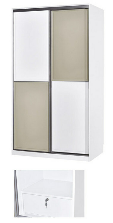 🌟包送裝🌟 213系列 白木紋配淺啡色 趟門衣櫃系列(213-241)(213-242)(213-248)(213-249)