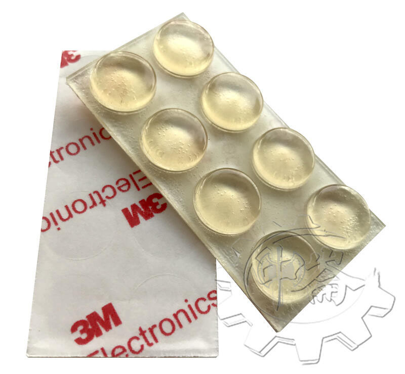 ＊中崙五金【附發票】玻璃護墊 透明護墊 防滑墊 止滑墊 防碰撞 防刮傷 16入 台灣製 00-186