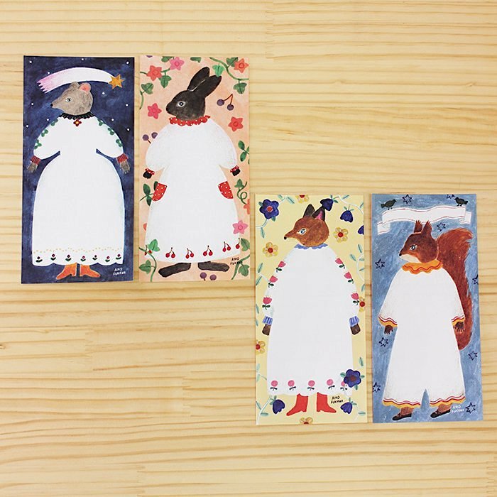 Hyogensha Mino Washi Paper Pad－Aiko Fukawa Series (Japanese Stationery Brand)