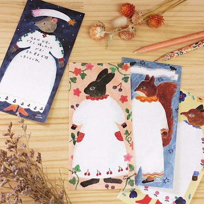 Hyogensha Mino Washi Paper Pad－Aiko Fukawa Series (Japanese Stationery Brand)