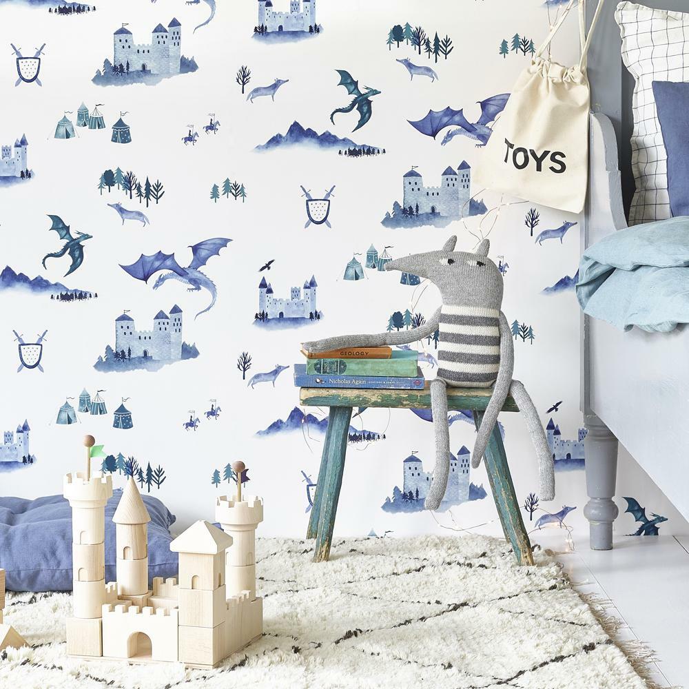 Wallpaper - Castle and Dragon