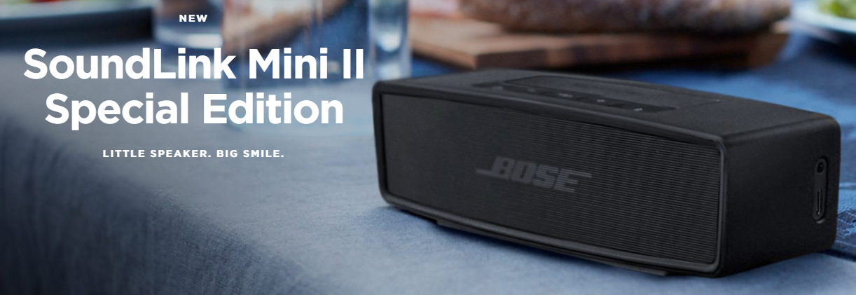 Bose SoundLink Mini II 藍牙揚聲器(特別版) (兩色)