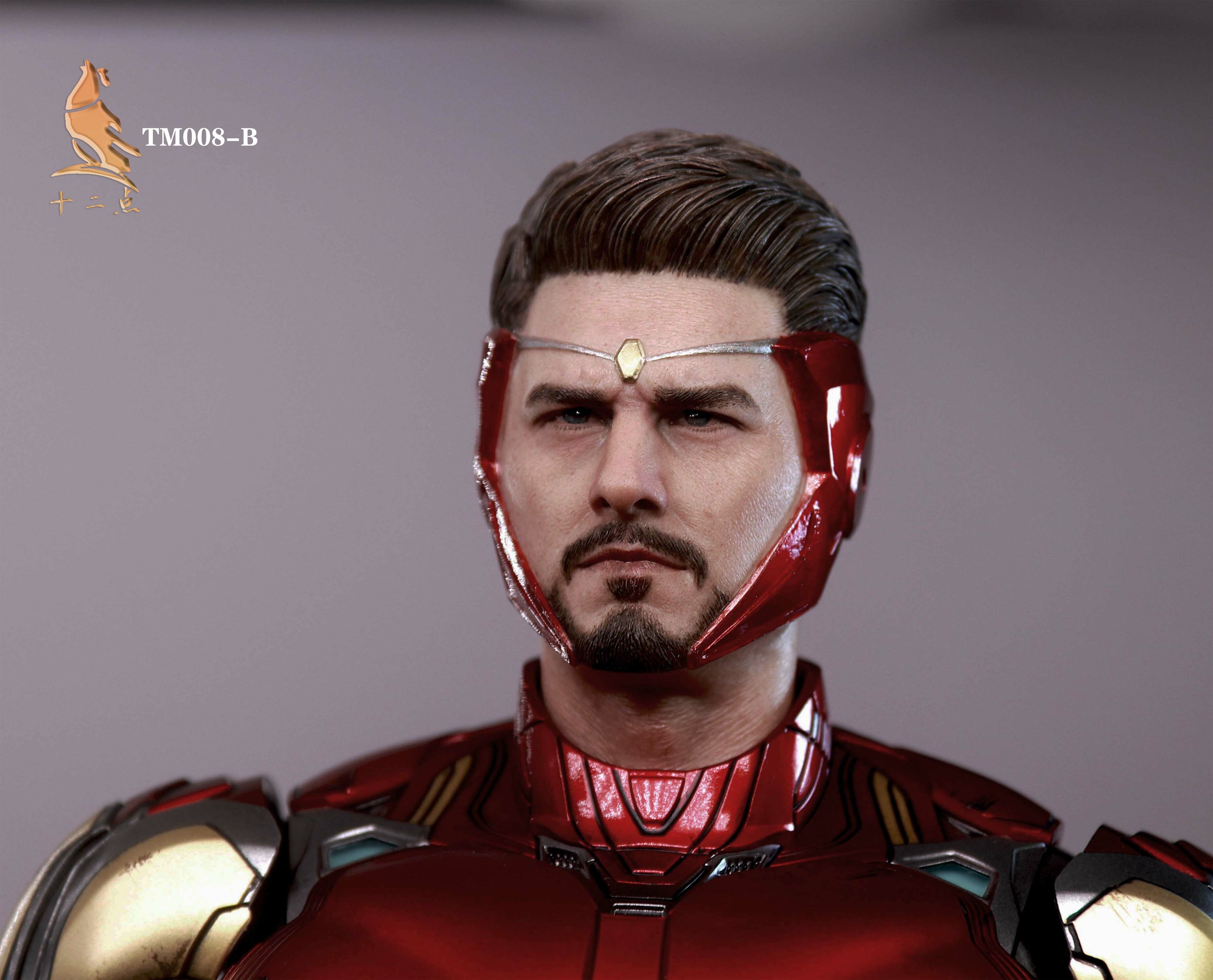 Twelve o'clock : 1/6 歐美硬漢頭雕