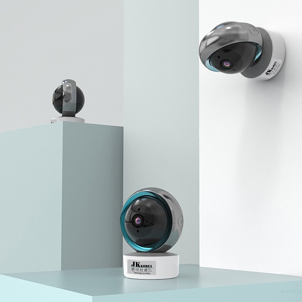 Korea JK new mobile phone remote 1080P wireless high-definition night vision lens 360° no dead angle rotating camera monitor (J0818)