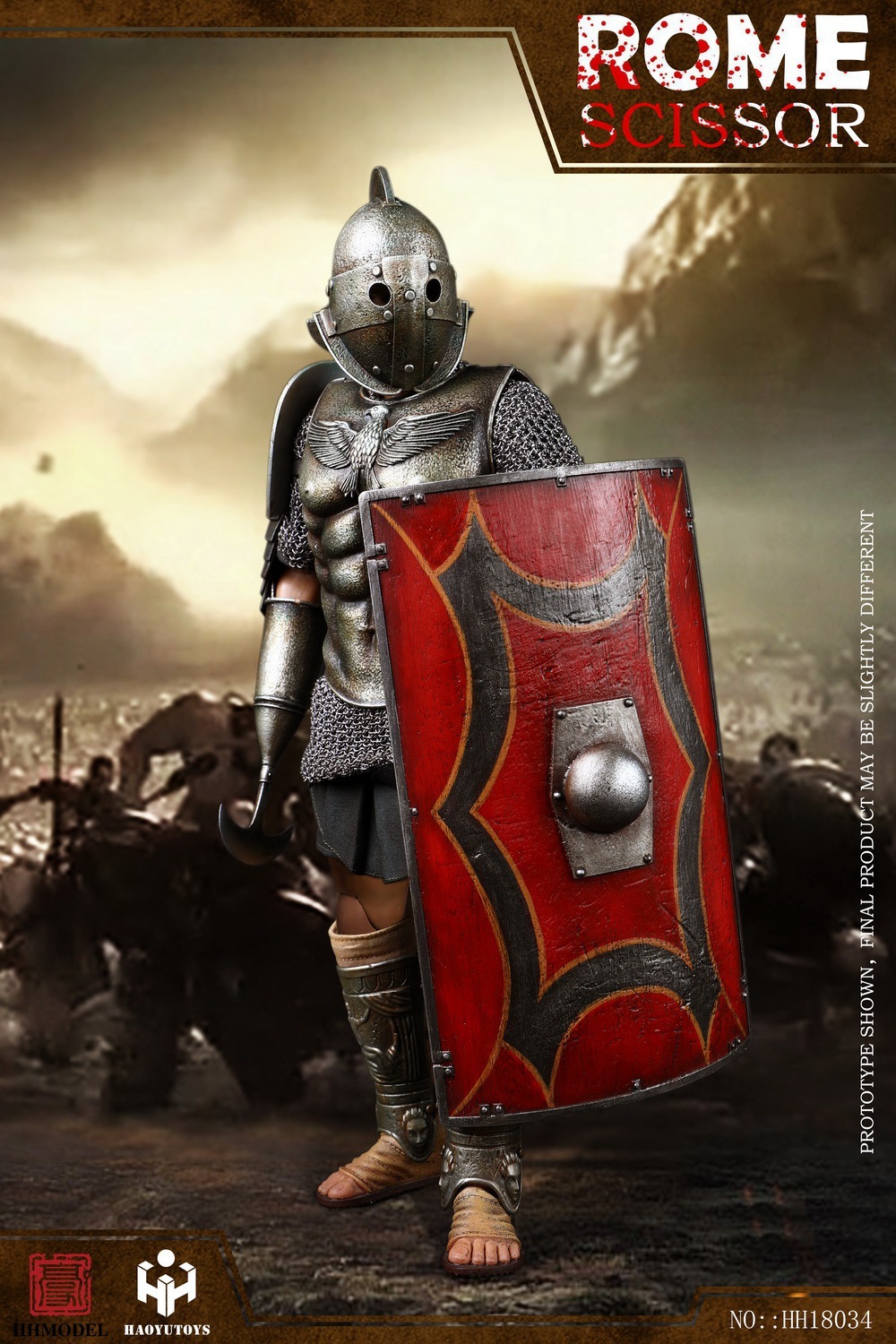 HH Model x Haoyu Toys : 1/6 帝國軍團 狩獵場鬥士 (銀色版)