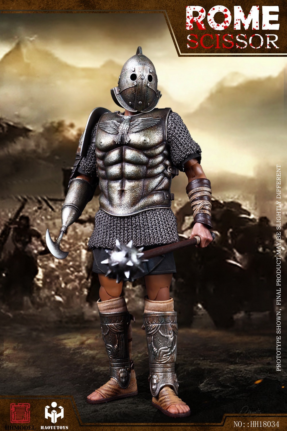 HH Model x Haoyu Toys : 1/6 帝國軍團 狩獵場鬥士 (銀色版)