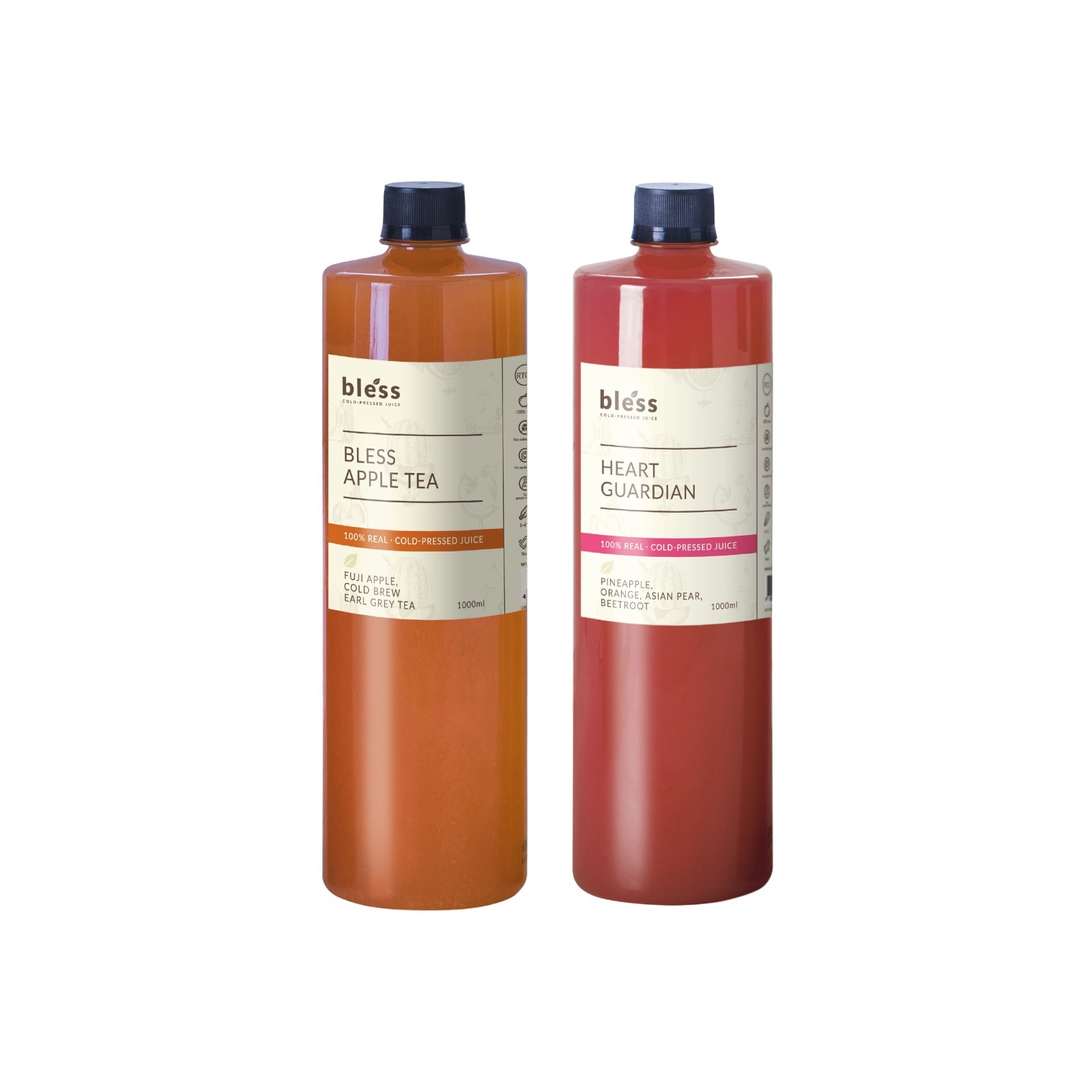 Heart Guardian & Fuji Apple Earl Grey Tea (1000mL)