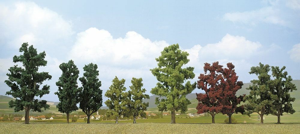 Busch 6949 HO.N規 2 Beeches 山毛櫸闊葉樹.2棵