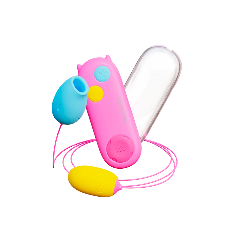 〔官方授權正貨〕小怪獸: Play 吸啜震動掌控雙跳蛋