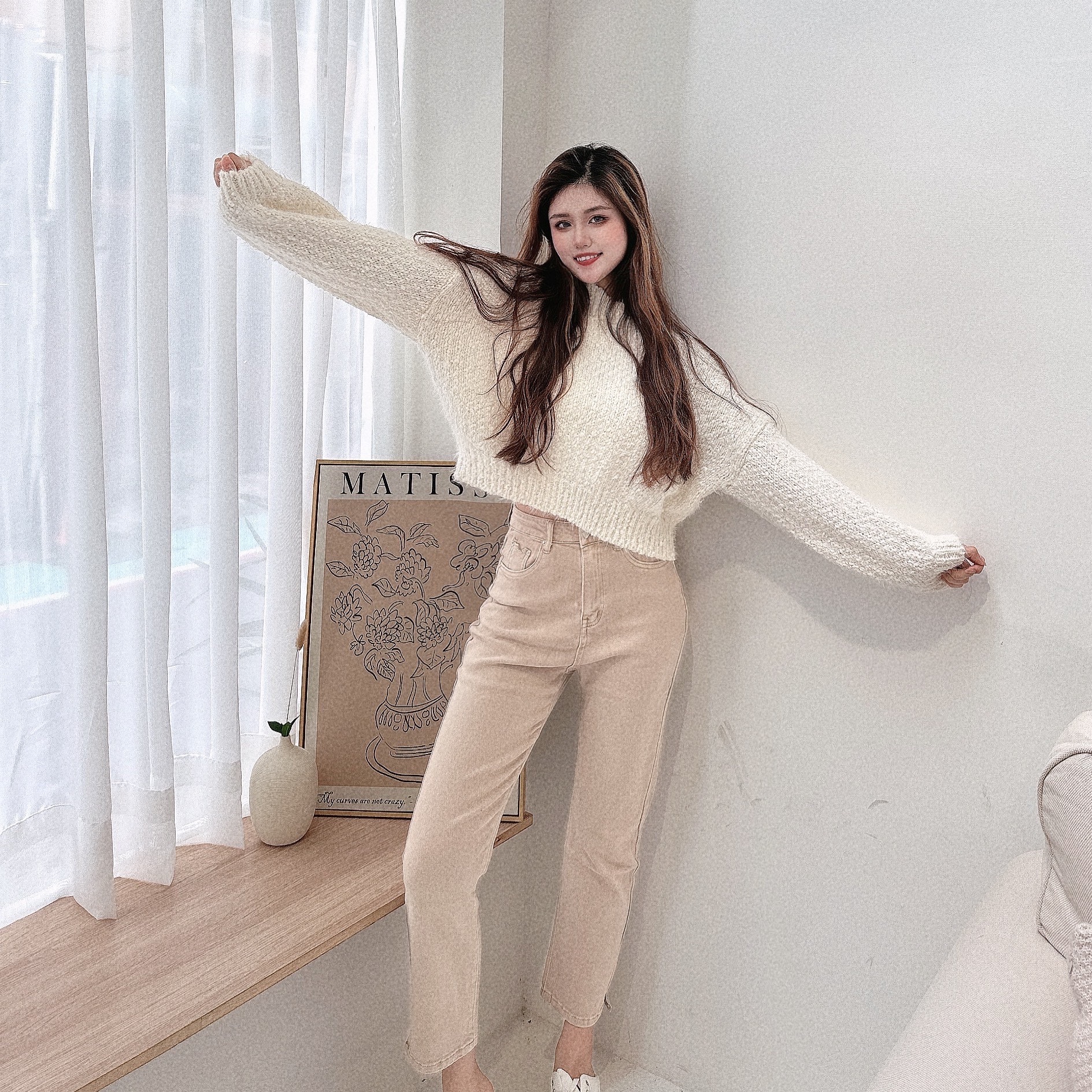 必備爆瘦彈力直筒牛仔褲/三色【C02298830】