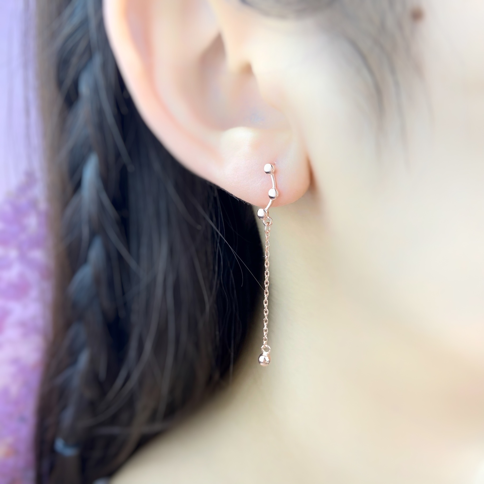 丨925純銀丨 波點耳環丨EA0143丨