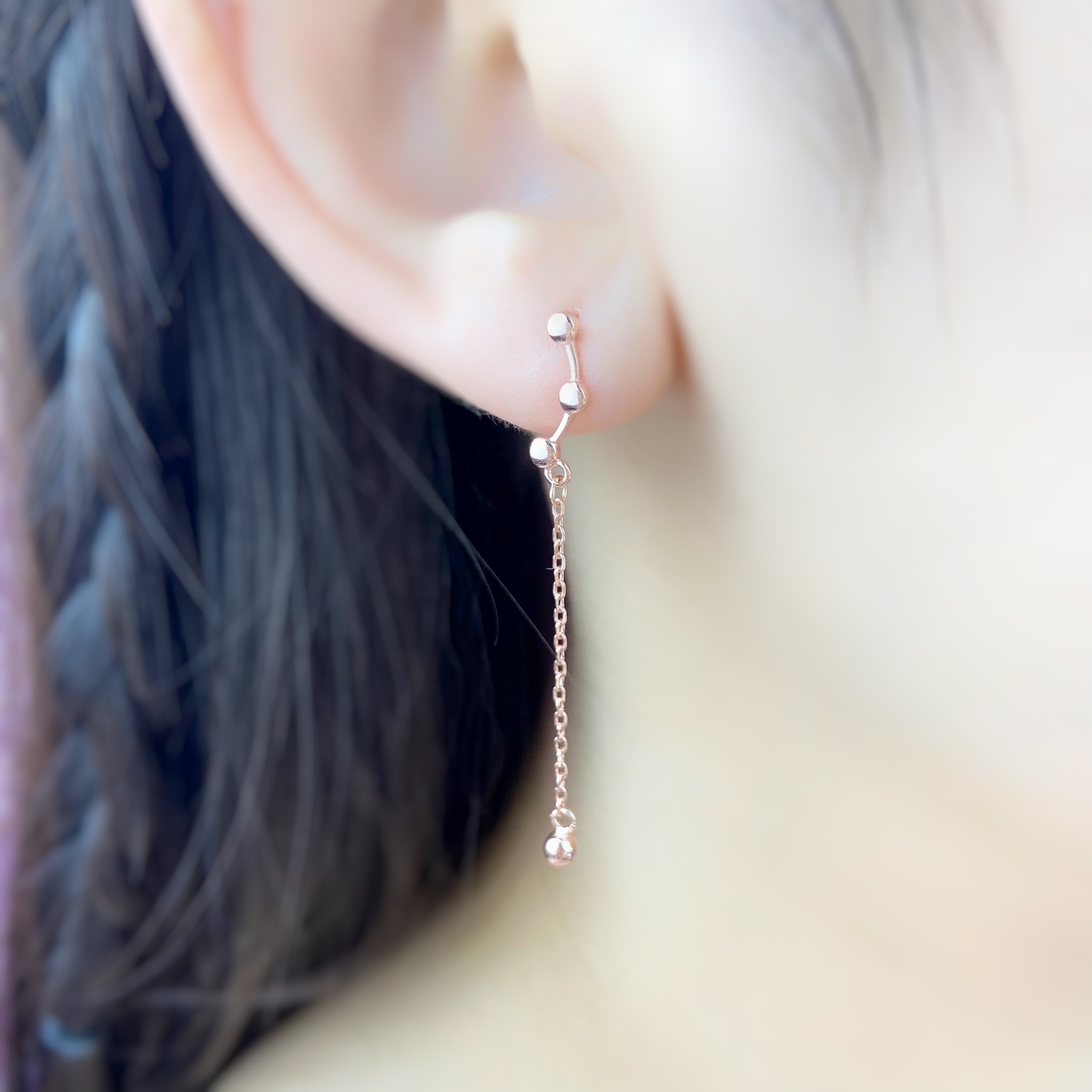 丨925純銀丨 波點耳環丨EA0143丨