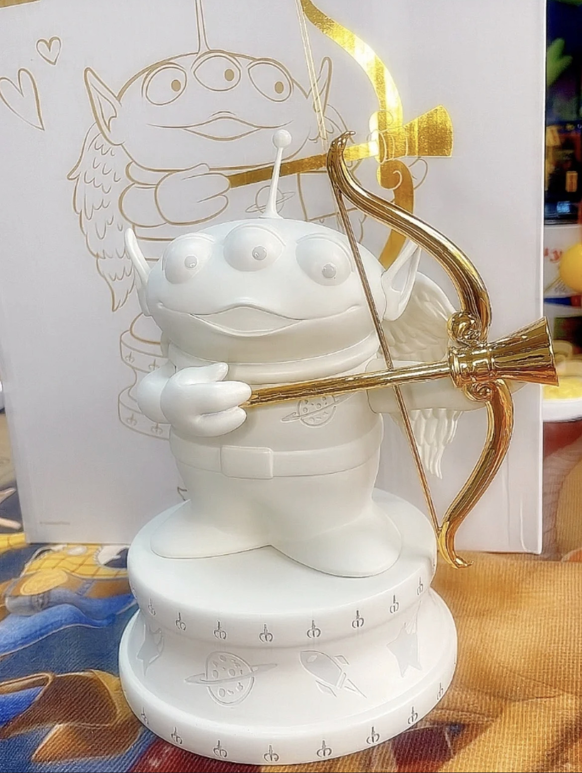 玩具總動員 三眼怪 邱比特 淘氣天使款 雕像 公仔 收藏 PX026