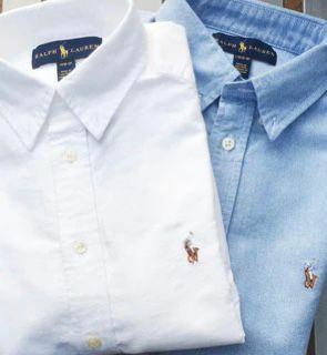 大童裝 Ralph Lauren Cotton Oxford S/S Shirt