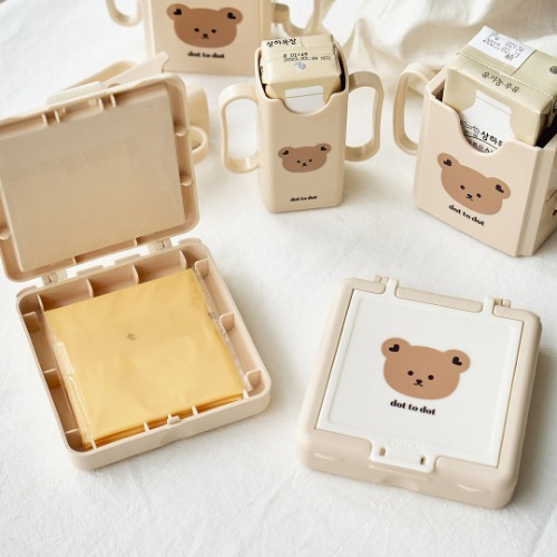 𝐃𝐨𝐭 𝐭𝐨 𝐃𝐨𝐭 x 𝐀𝐠𝐮𝐚𝐫𝐝 多功能芝士切片保管盒