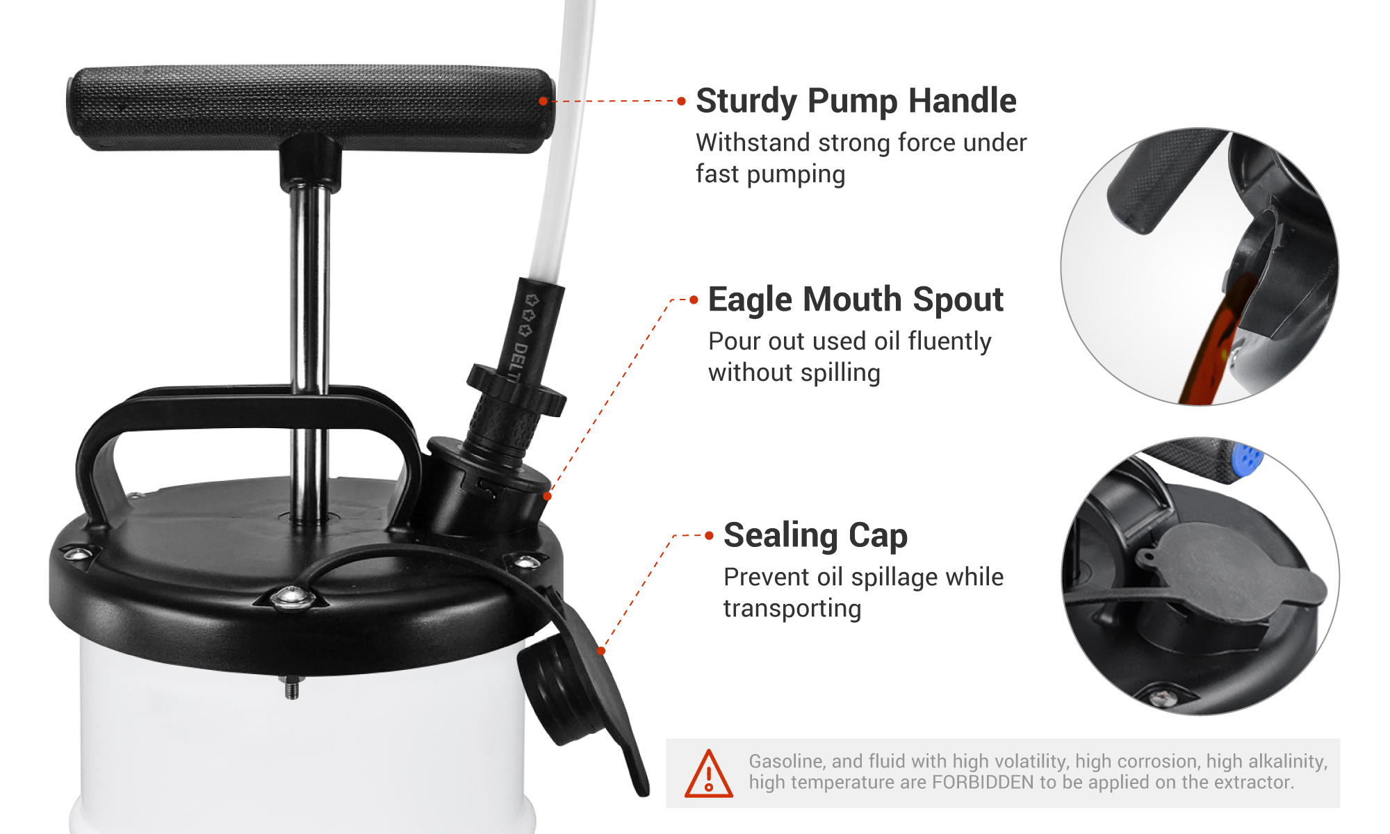 6.5L Manual Oil Extractor Pump EWK