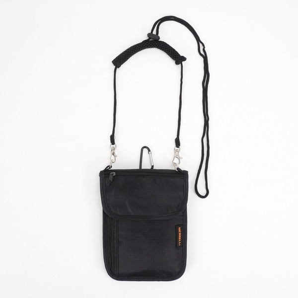 MERRELL 美國 旅行護照隨身包 黑 旅行/斜背包/休閒/輕便/簡約/中性包 70ML1909T