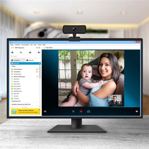 Japan TSK driver-free built-in microphone 1080P full HD computer webcast camera (P3460)