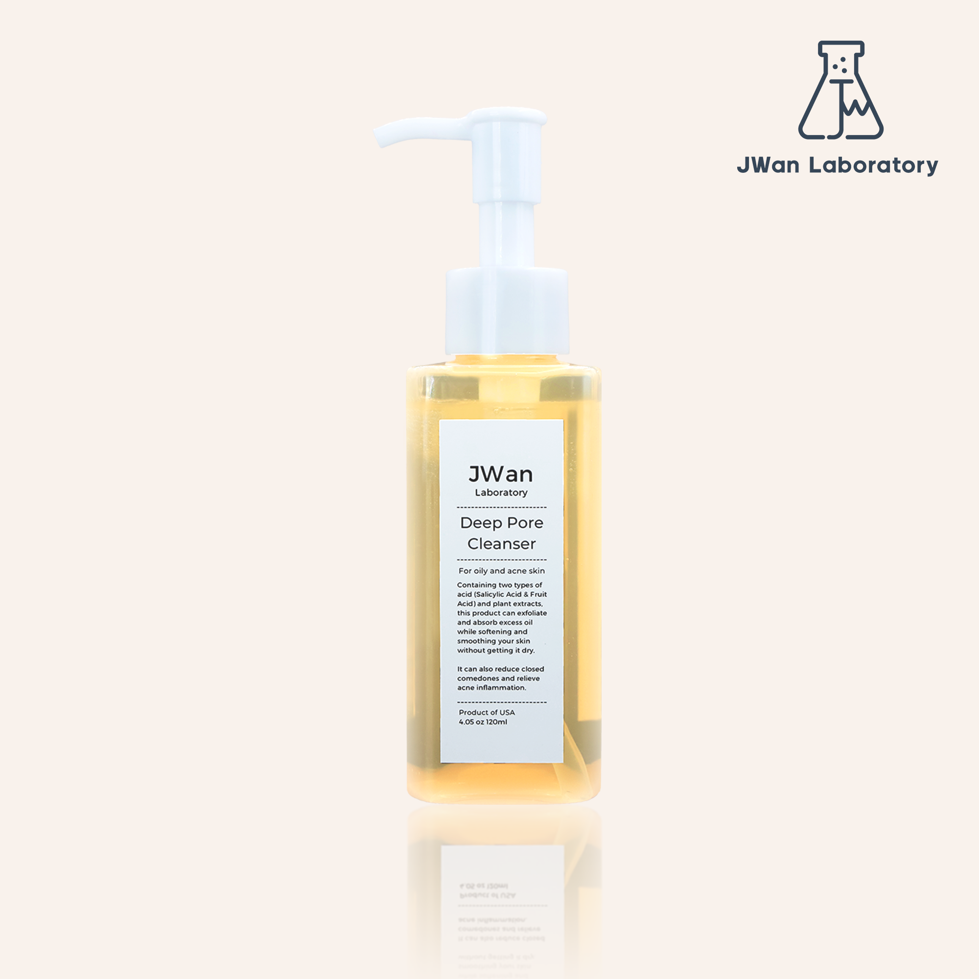 JWan Laboratory 抽油in肌潔面啫喱 Deep Pore Cleanser