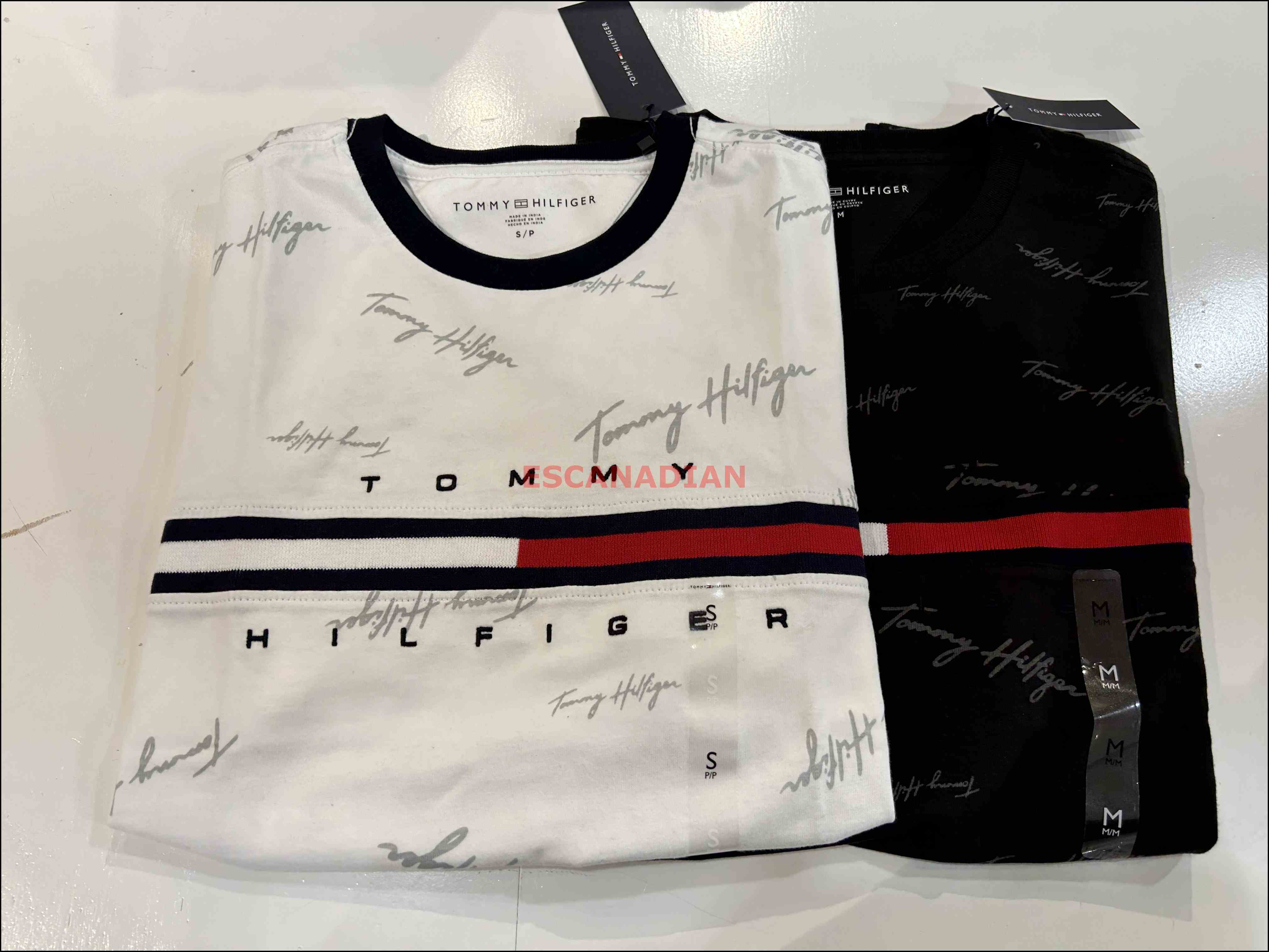 TOMMY 男大人 滿版Logo 經典款 短TEE (2色)
