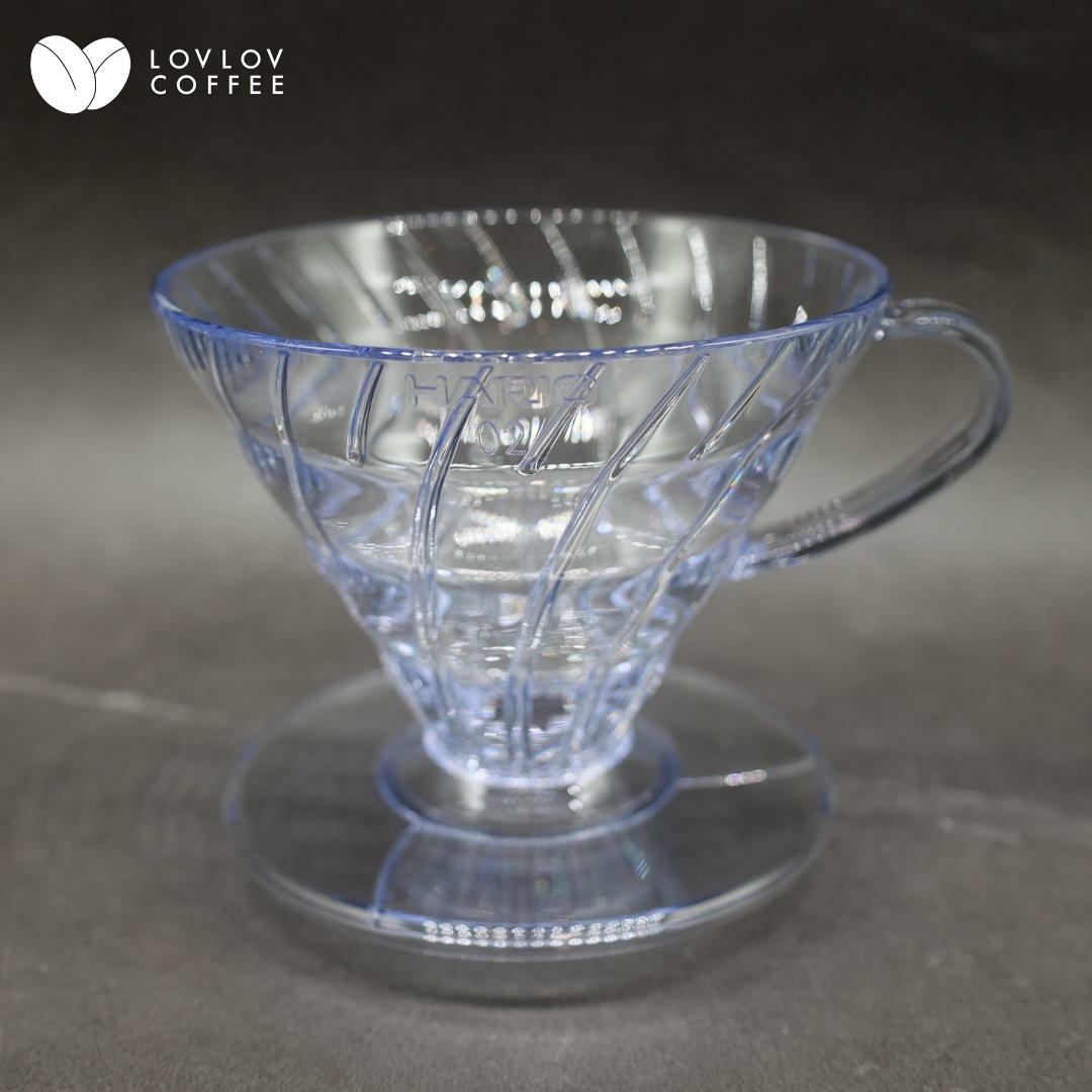 HARIO V60螺旋形濾杯(透明)