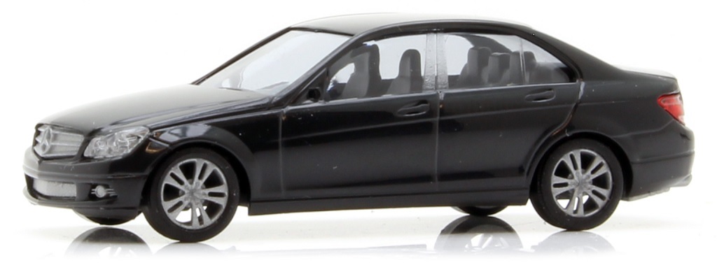 Busch 89138 HO Mercedes-Benz C-Class, black