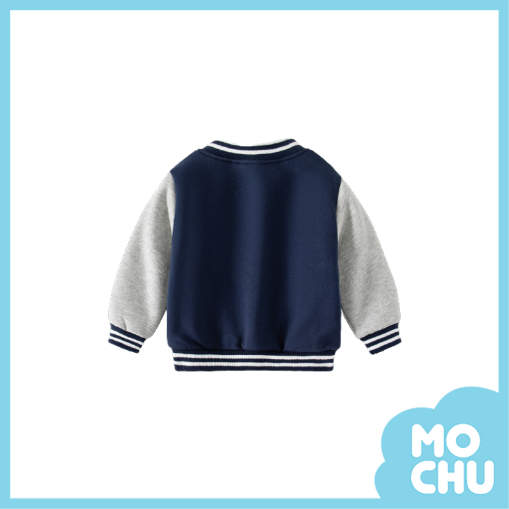 恐龍聽音樂加絨棒球外套