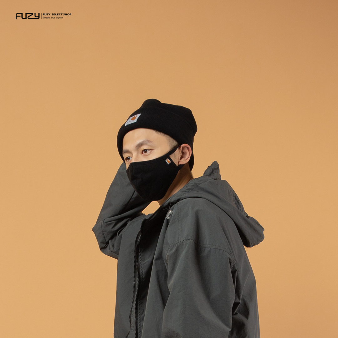 美國 Carhartt 毛帽 flannel  保暖法蘭絨材質 - C204064
