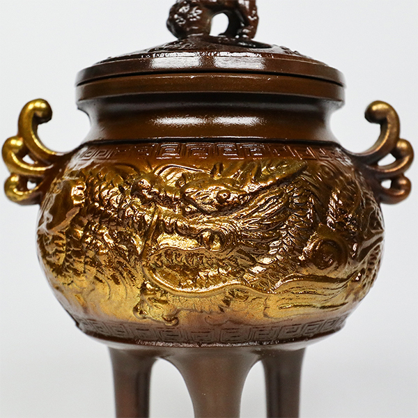 【高岡銅器】瑞龍 香爐