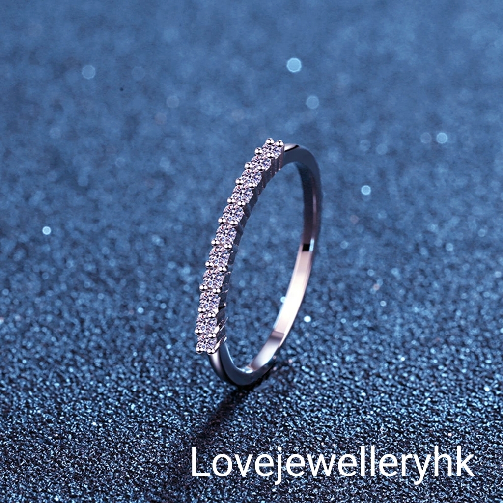 Solitaire & stackable ring set set 4