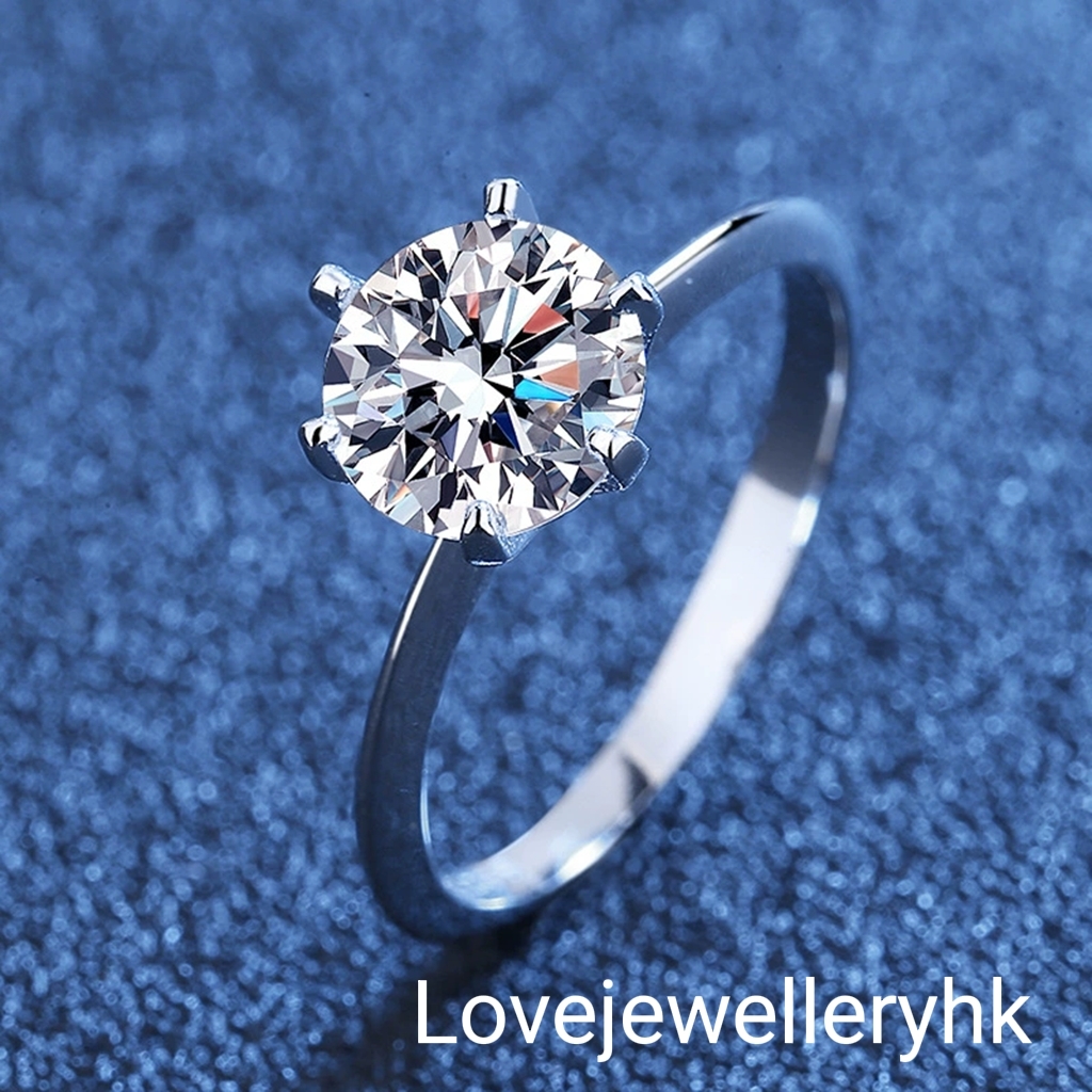 Solitaire & stackable ring set set 4