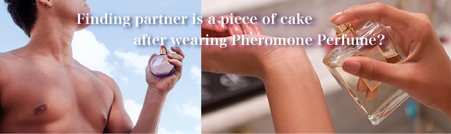 A boy sprays pheromone perfume and asks: Does pheromone perfume help you get rid of the single?