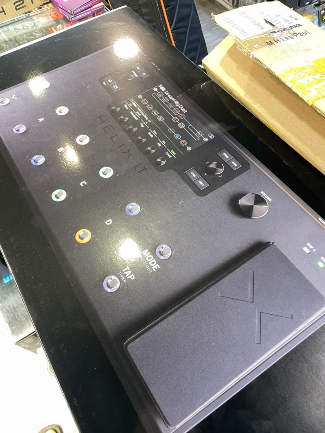 Line6 Helix LT 旗艦級綜合效果器 【宛伶樂器】