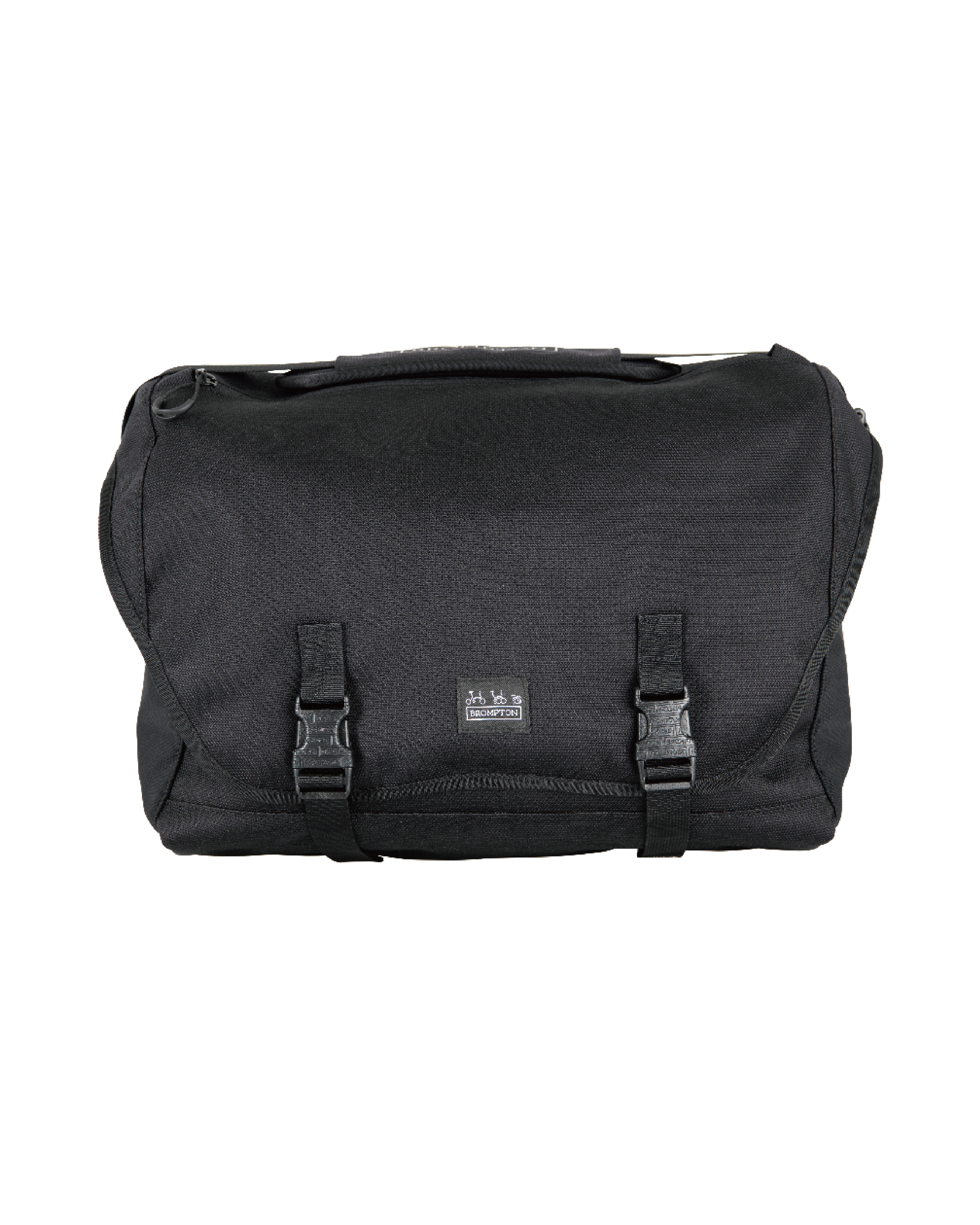 【Brompton】Metro Messenger L in Black 都會郵差包(大) 黑色