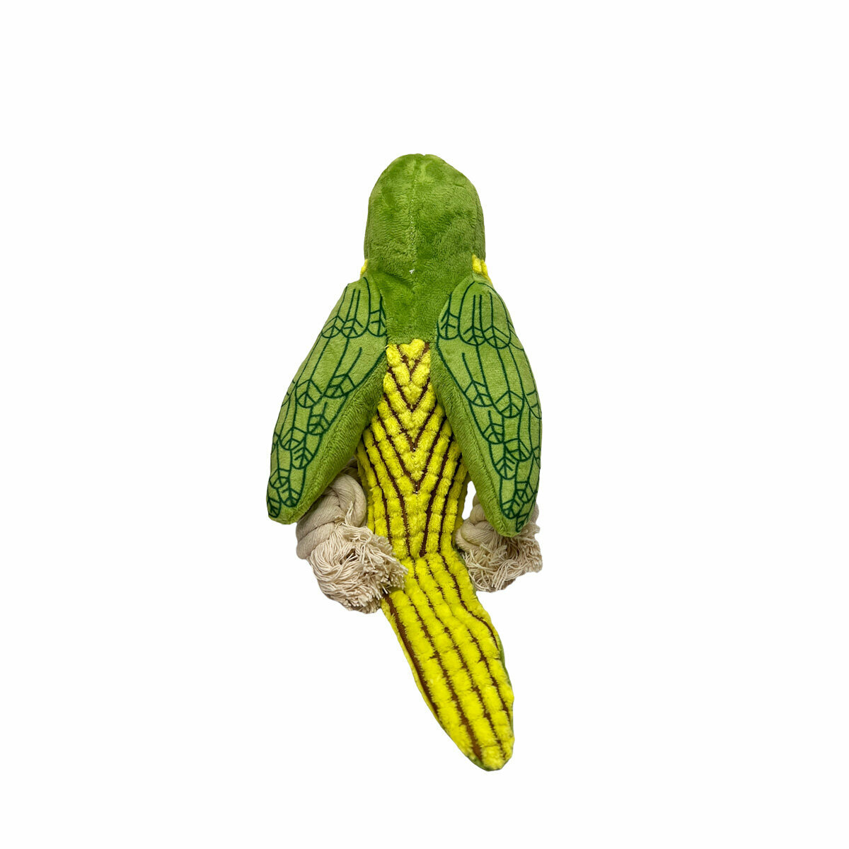 【新上架！】Petsuperpet - 毛絨狗玩具 - 畫眉鳥(綠色)