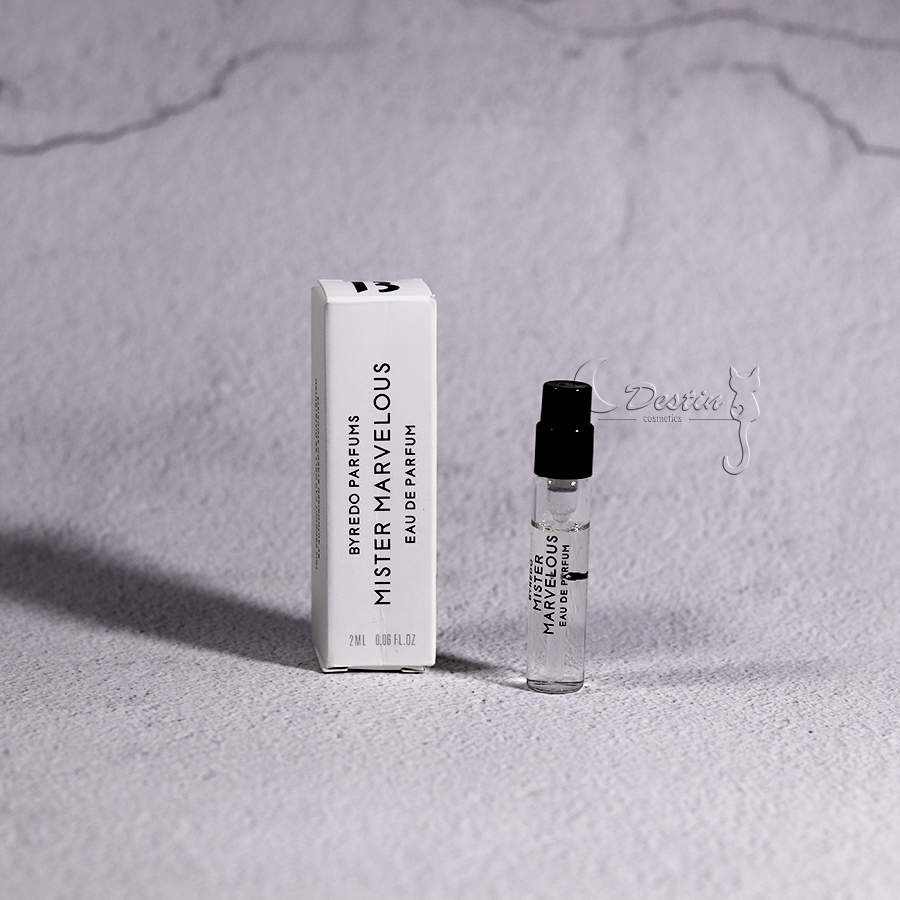 BYREDO 非凡先生Mister Marvelous 中性淡香精2mL 全新試管香水可噴式