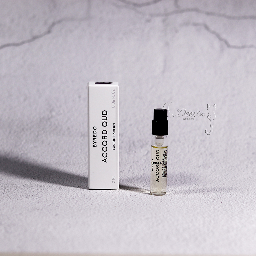 BYREDO 烏木協奏Accord Oud 中性淡香精2mL 全新試管香水可噴式