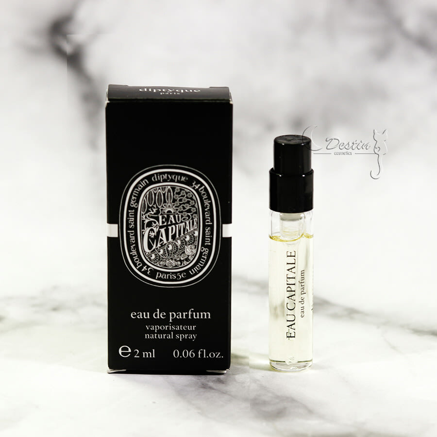 Diptyque 法國高端香氛花都之水Eau Capitale 中性淡香精2mL 情人節限量