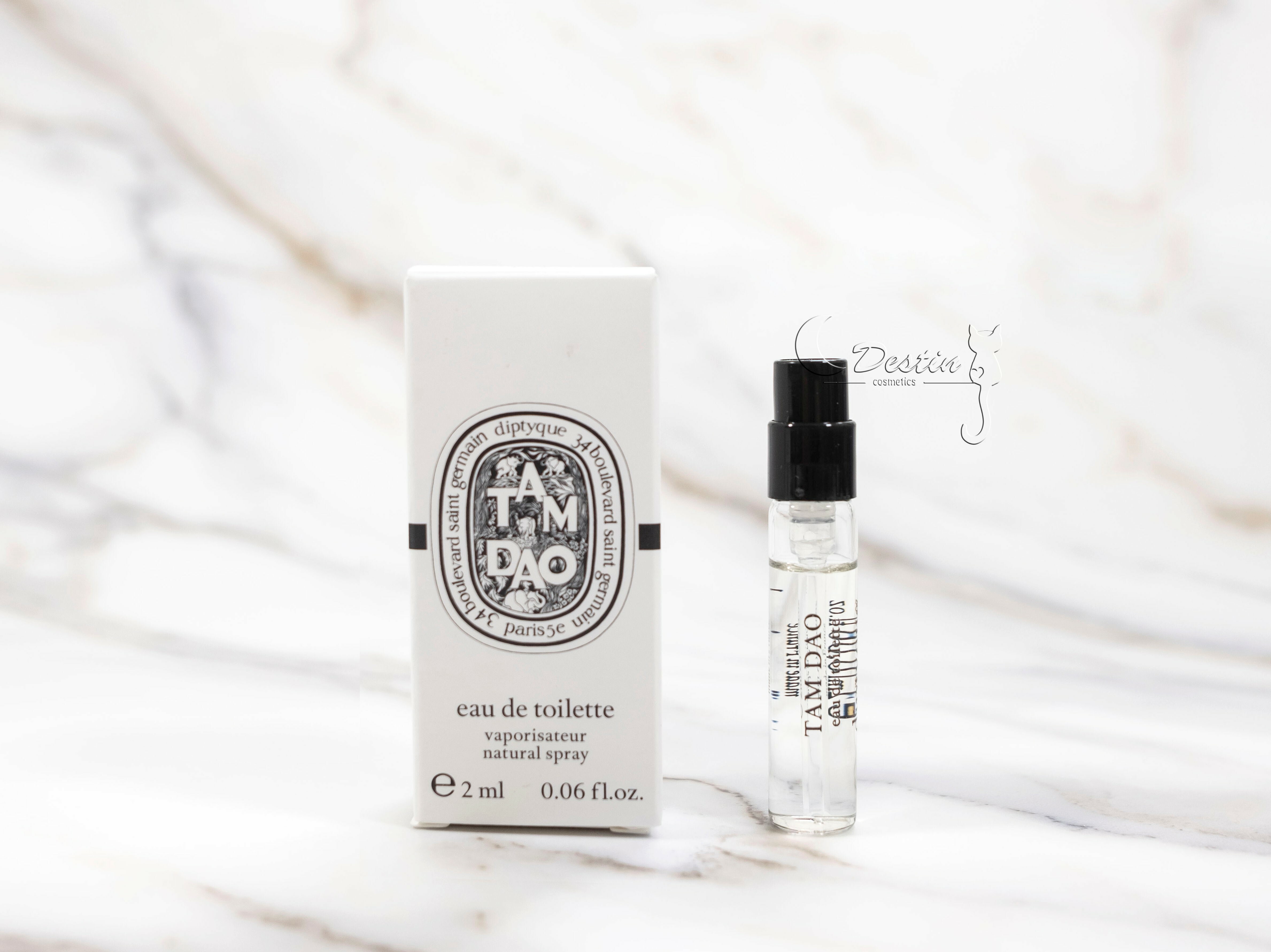 Diptyque 譚道TAM DAO 中性淡香水2ml 可噴式全新試管香水