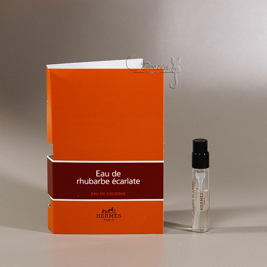 Hermes 愛馬仕緋紅火參中性古龍水2ml 可噴式試管香水全新