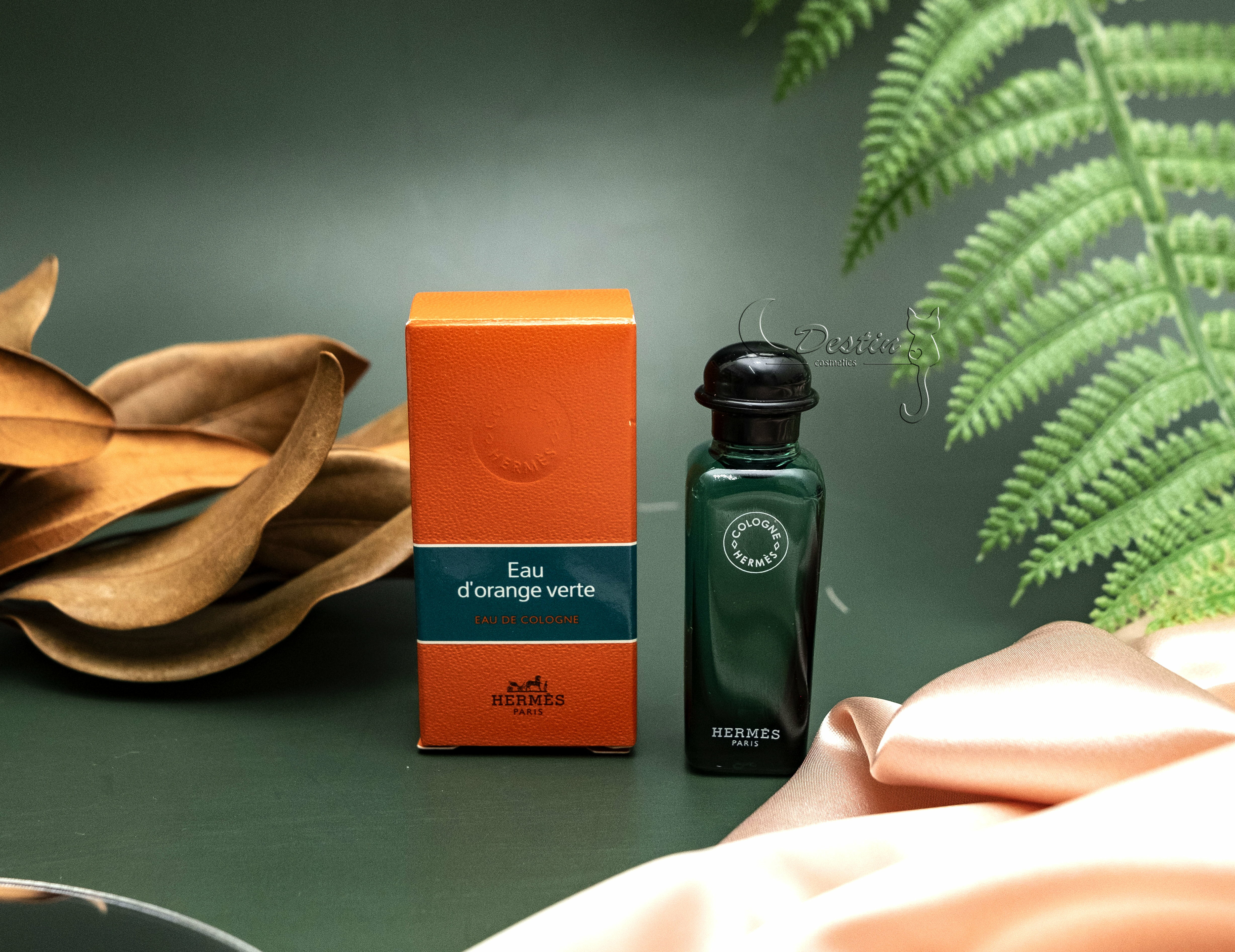 Hermes 愛馬仕橘綠之泉Eau d'orange verte 中性古龍水7.5ML 沾式全新