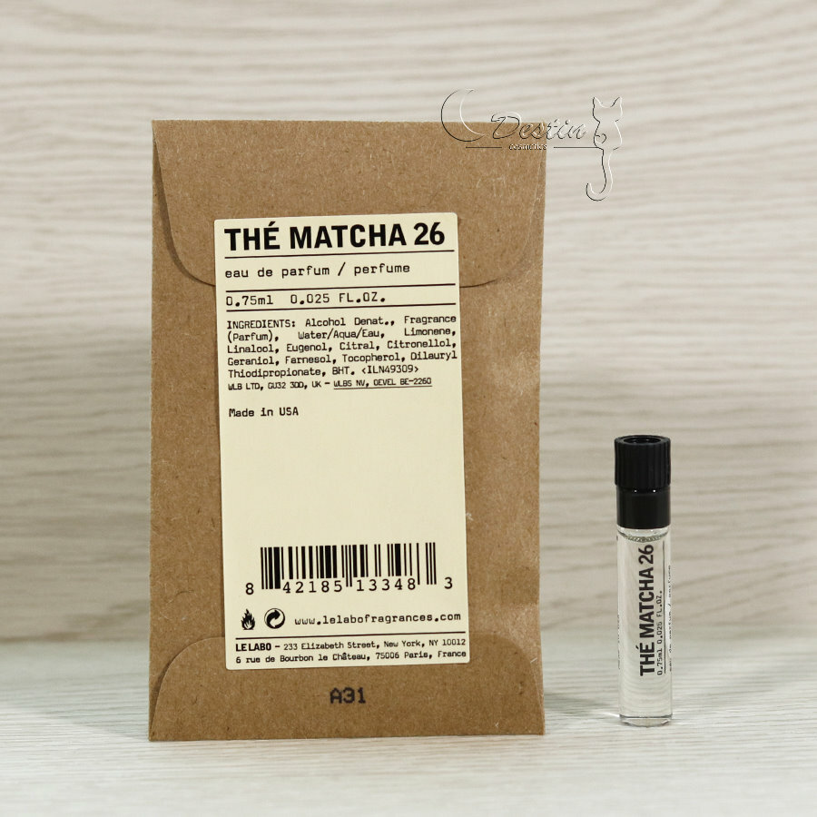 Le Labo 抹茶The Matcha 26 中性淡香精0.75ml 沾式試管香水全新