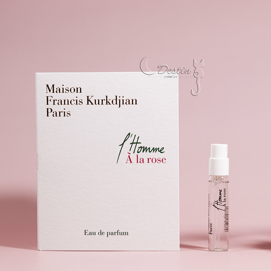 MFK 紳士玫瑰L'Homme À la Rose 男性淡香精2mL 全新試管香水可噴式