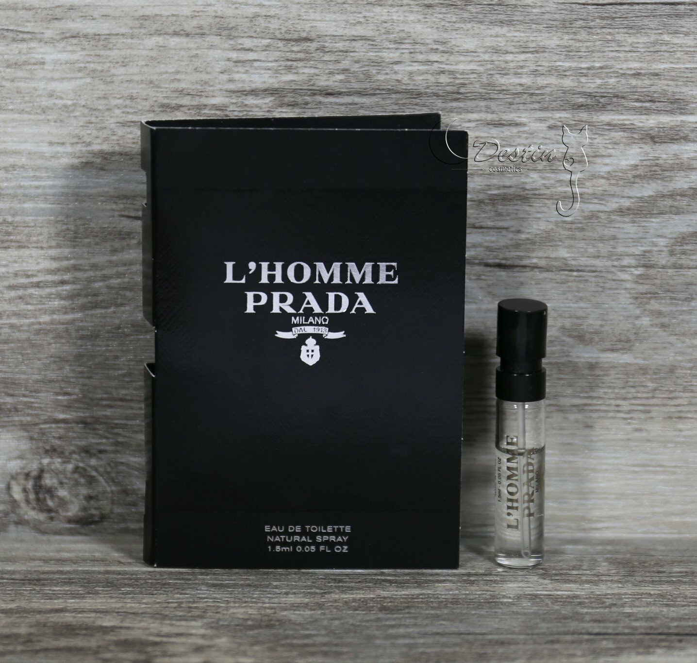 Prada L'Homme 男性淡香水EDT 1.5ml 可噴式試管香水全新對香