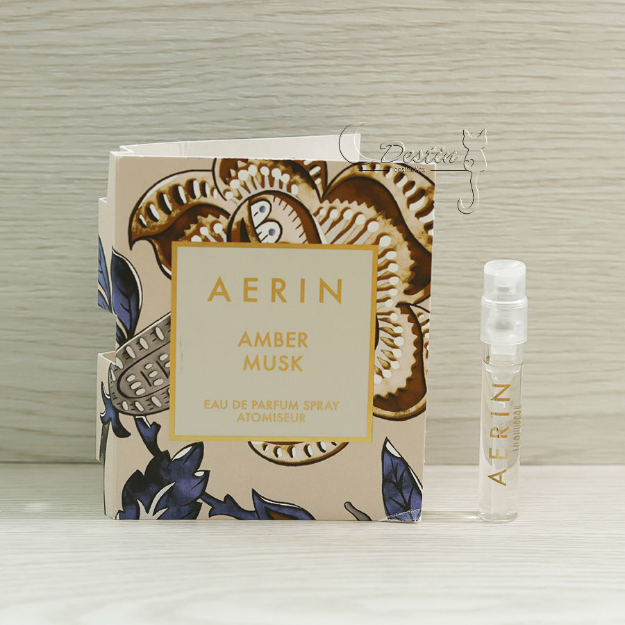 雅詩蘭黛Aerin 艾琳系列琥珀麝香AMBER MUSK 女性淡香精1.5ml 可