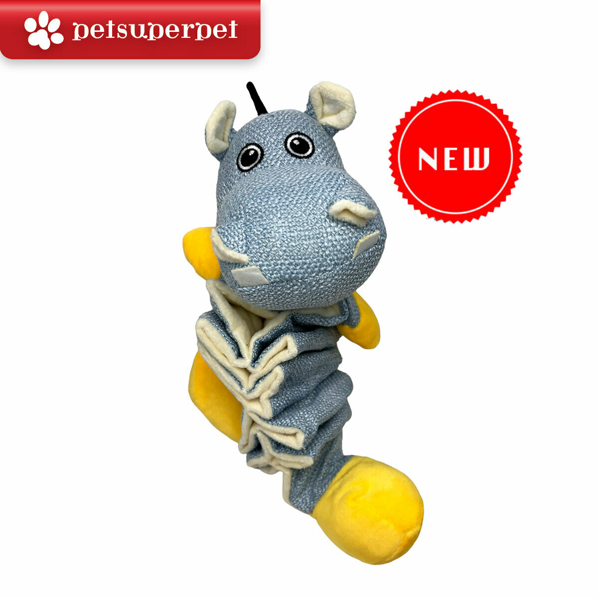 【新上架！】Petsuperpet - 狗玩具 - 河馬