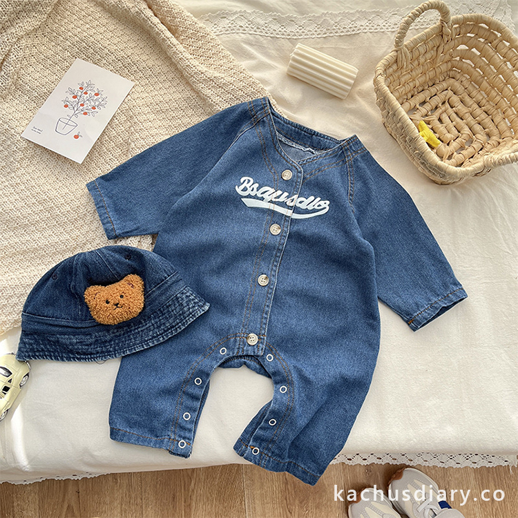 Baseball cowboy Romper