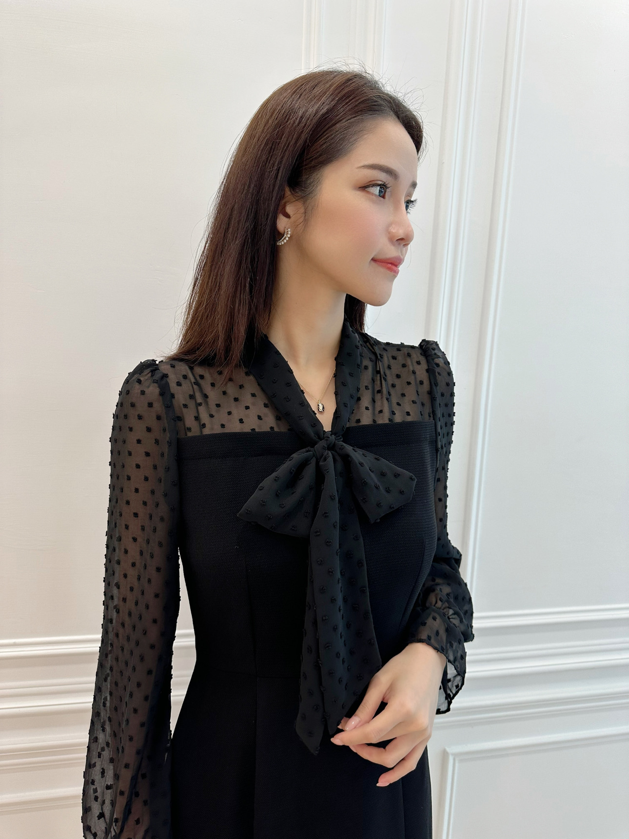 點點透膚魚尾洋